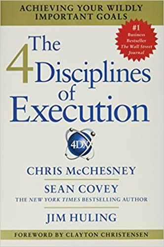 4 disciplines of execution book cover