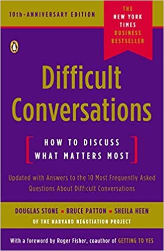 difficult conversations book cover