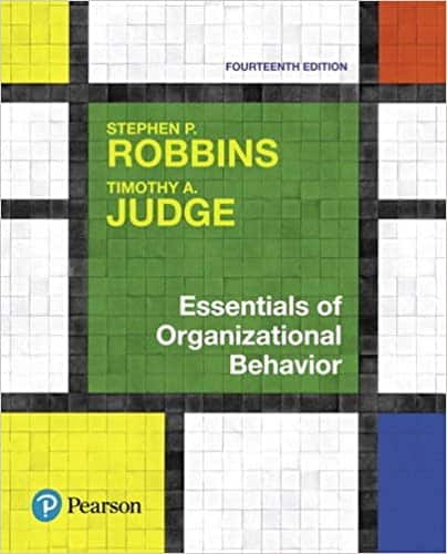 essentials of organizational behavior book cover