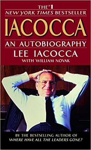 Iacocca an autobiography book cover