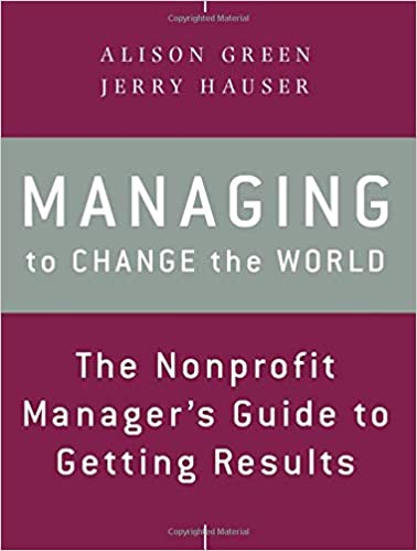 Managing to Change the World Book Cover