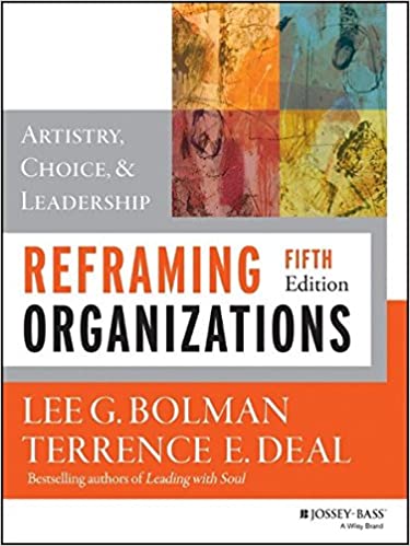 reframing organizations book cover