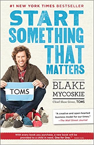 Start Something that matters Book Cover