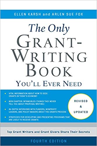 The Only Grant-Writing Book You'll Ever need Book Cover